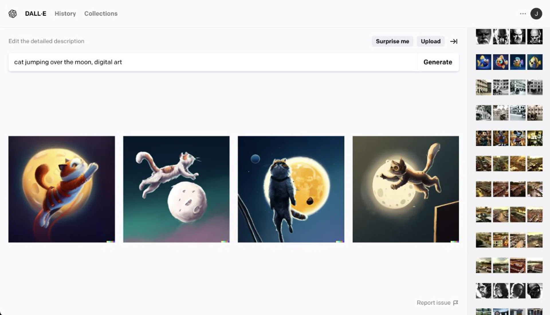 The image generator we used to create the previous image above. (Image source: Microsoft.)