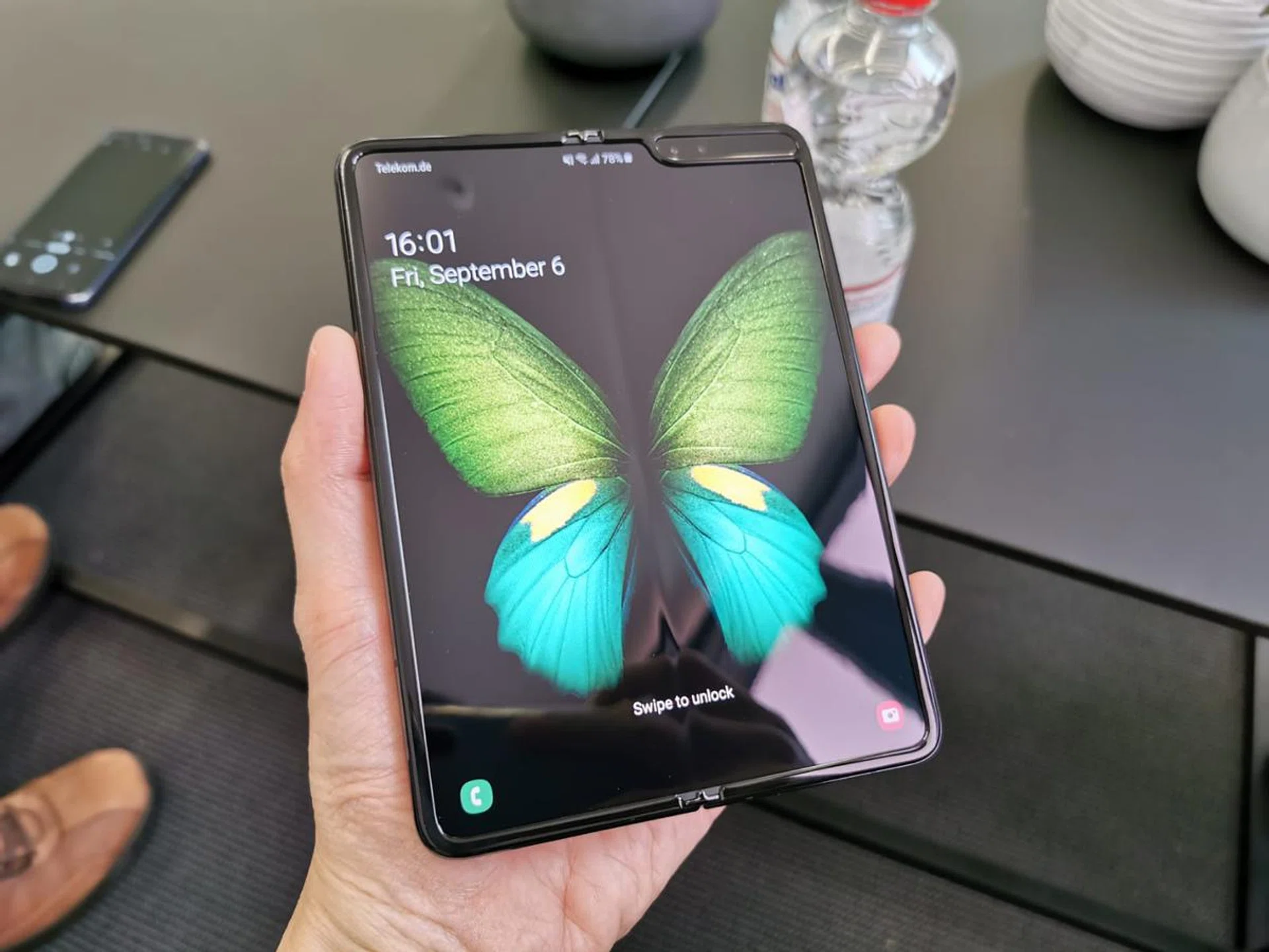 The Samsung Galaxy Fold will be available in Singapore on 18 September.