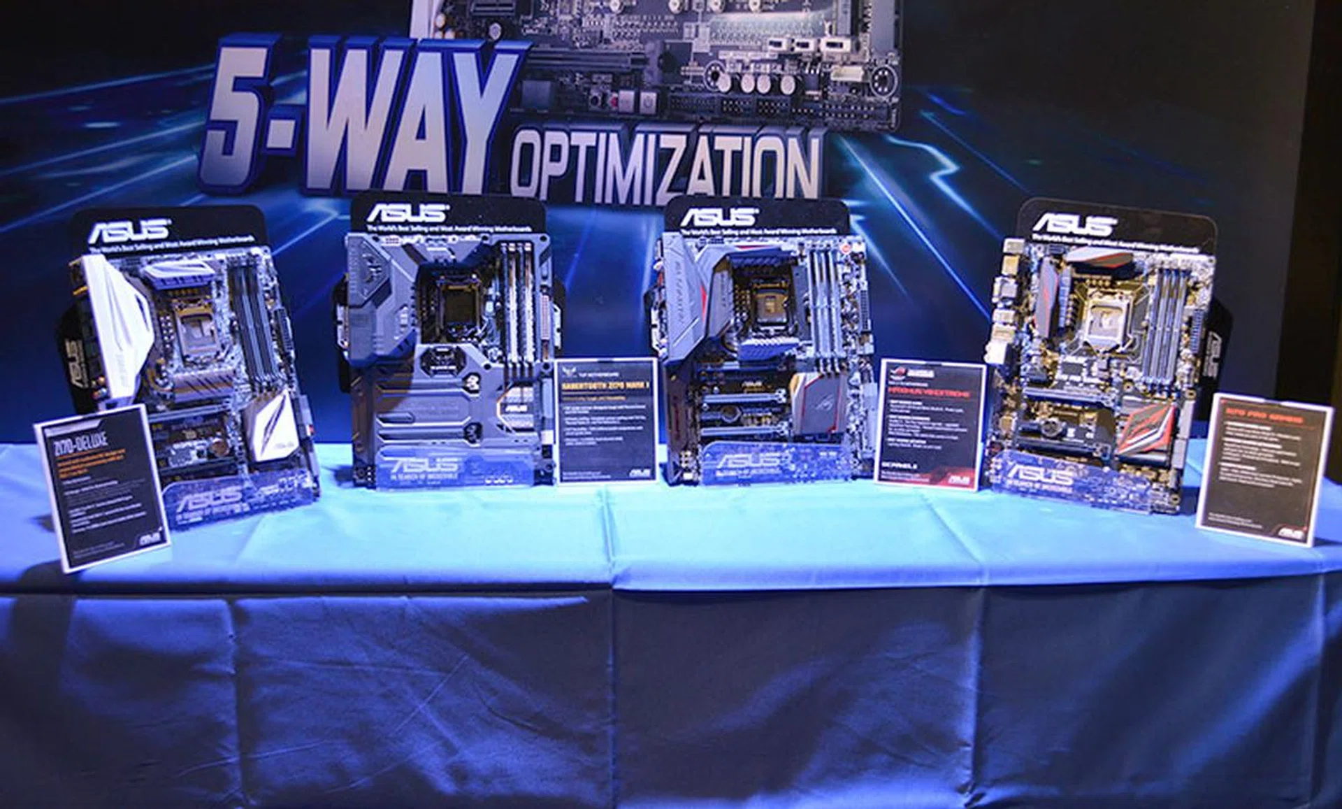ASUS has revealed its full range of Z170 motherboards, including boards in its regular Z170 series, TUF series and ROG series.