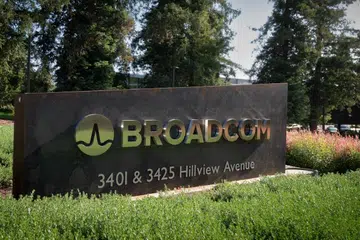 Broadcom Palo Alto Campus entrance