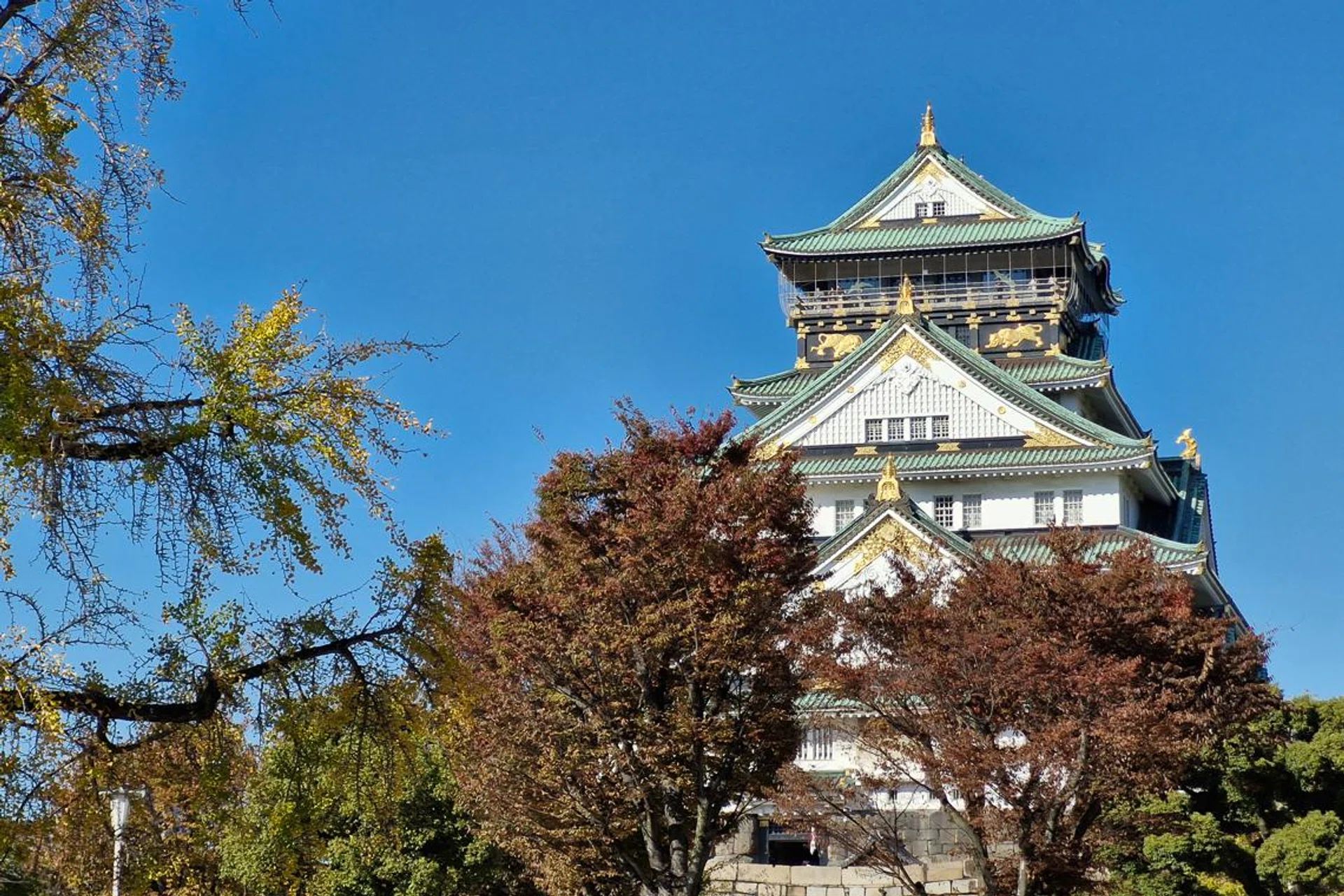 Osaka Castle, Japan.