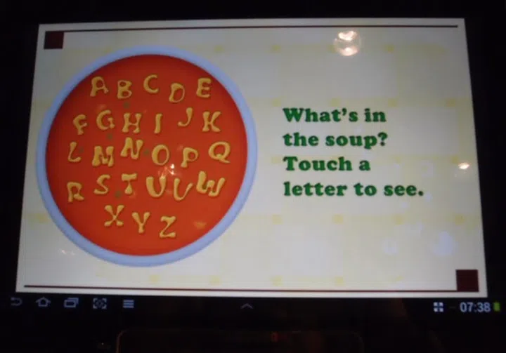 The Alphabet Soup is a simple app by B-Secure Technologies aimed at improving your kid's spelling.