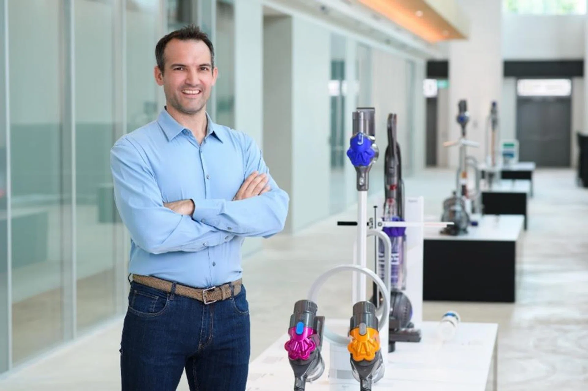 Mr John Churchill, chief technology officer, Dyson. PHOTO: DYSON