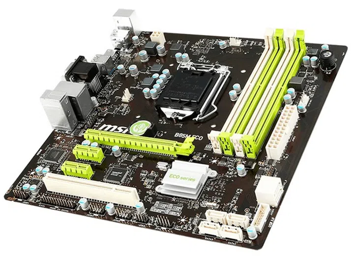 The B85M Eco. (Image Source: MSI)
