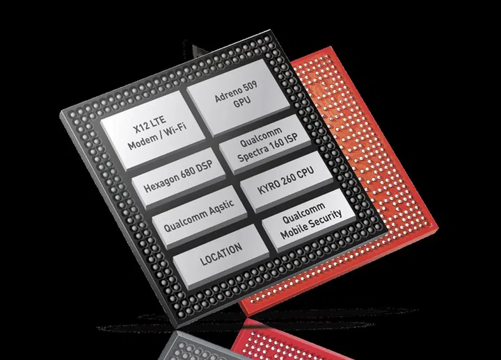 Qualcomm Snapdragon 636, artist depiction.