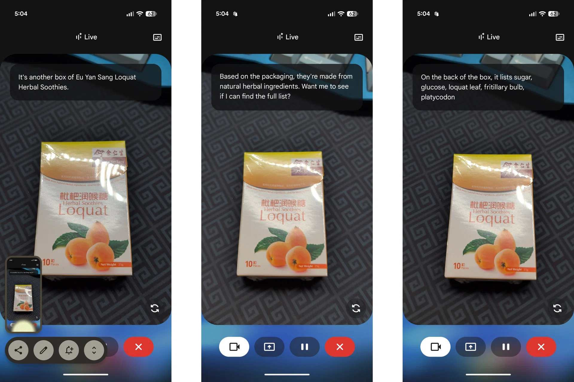 Google Pixel 10 Gemini Live 