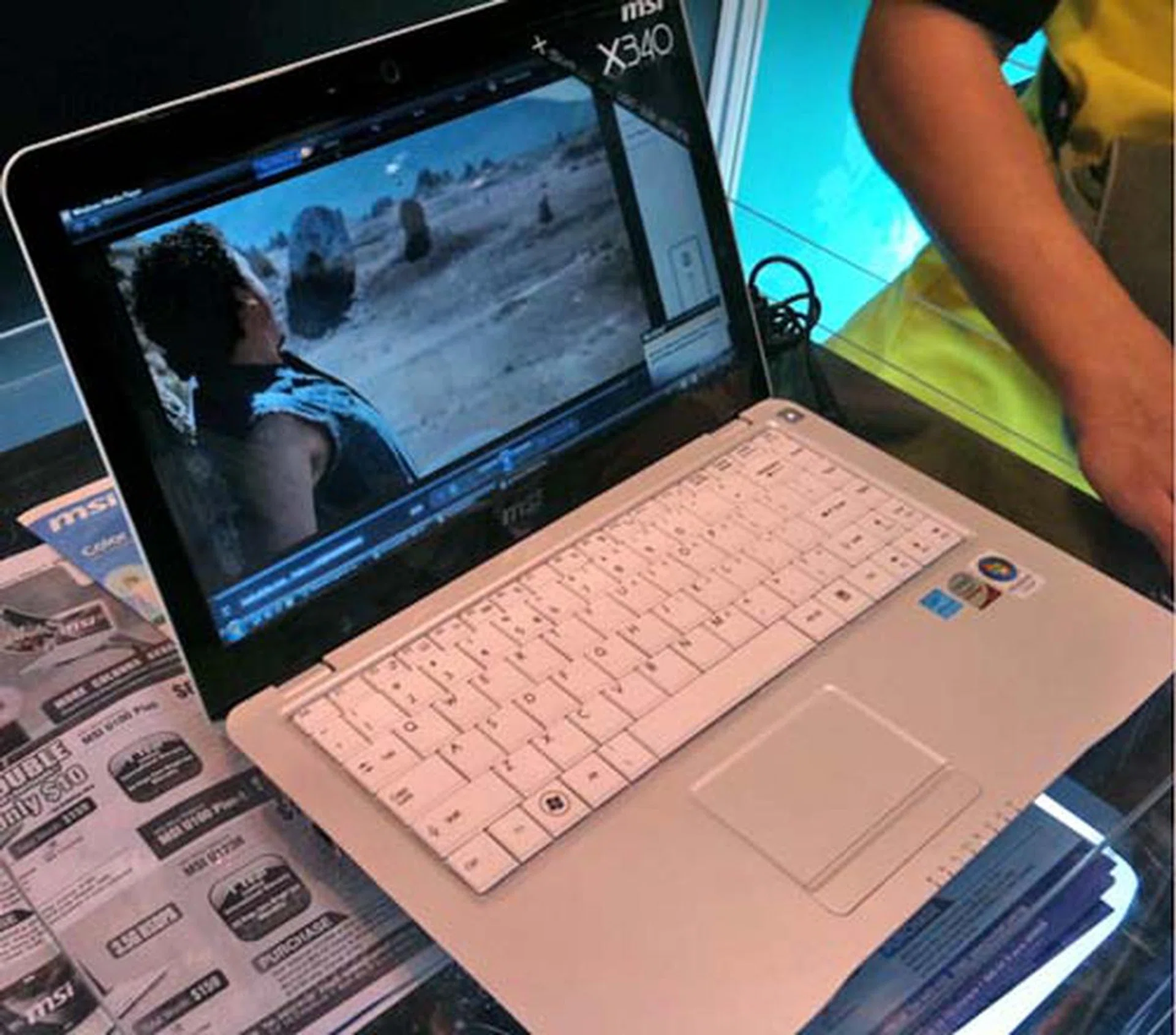 Going on a diet? Then check out the ultra slim MSI Wind X340 for just $1088. This pretty 13-inch notebook uses Intel's CULV platform and delivers that weightless experience for your bags.