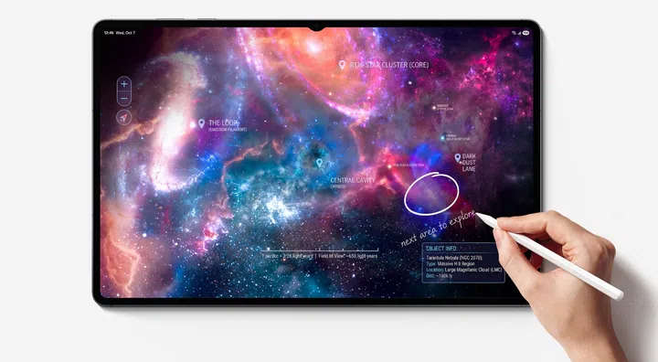 Samsung Galaxy Tab S12 displays