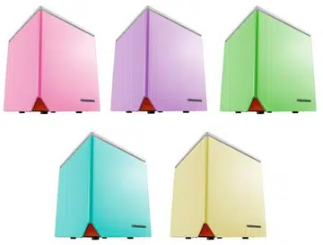 The Xigmatek Nebula C will come in five new pastel colors. (Image Source: TweakTown)