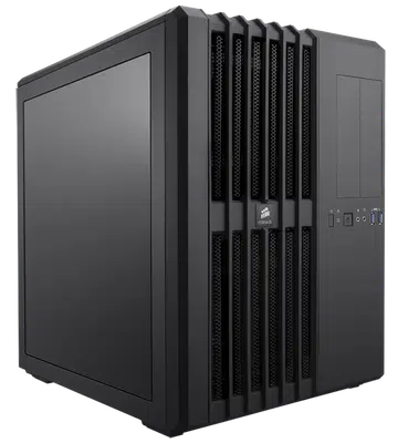 The Corsair Carbide Series 540 Air has a unique cube-like design. Inside are two separate chambers which purports to offer better cooling and easier setup.