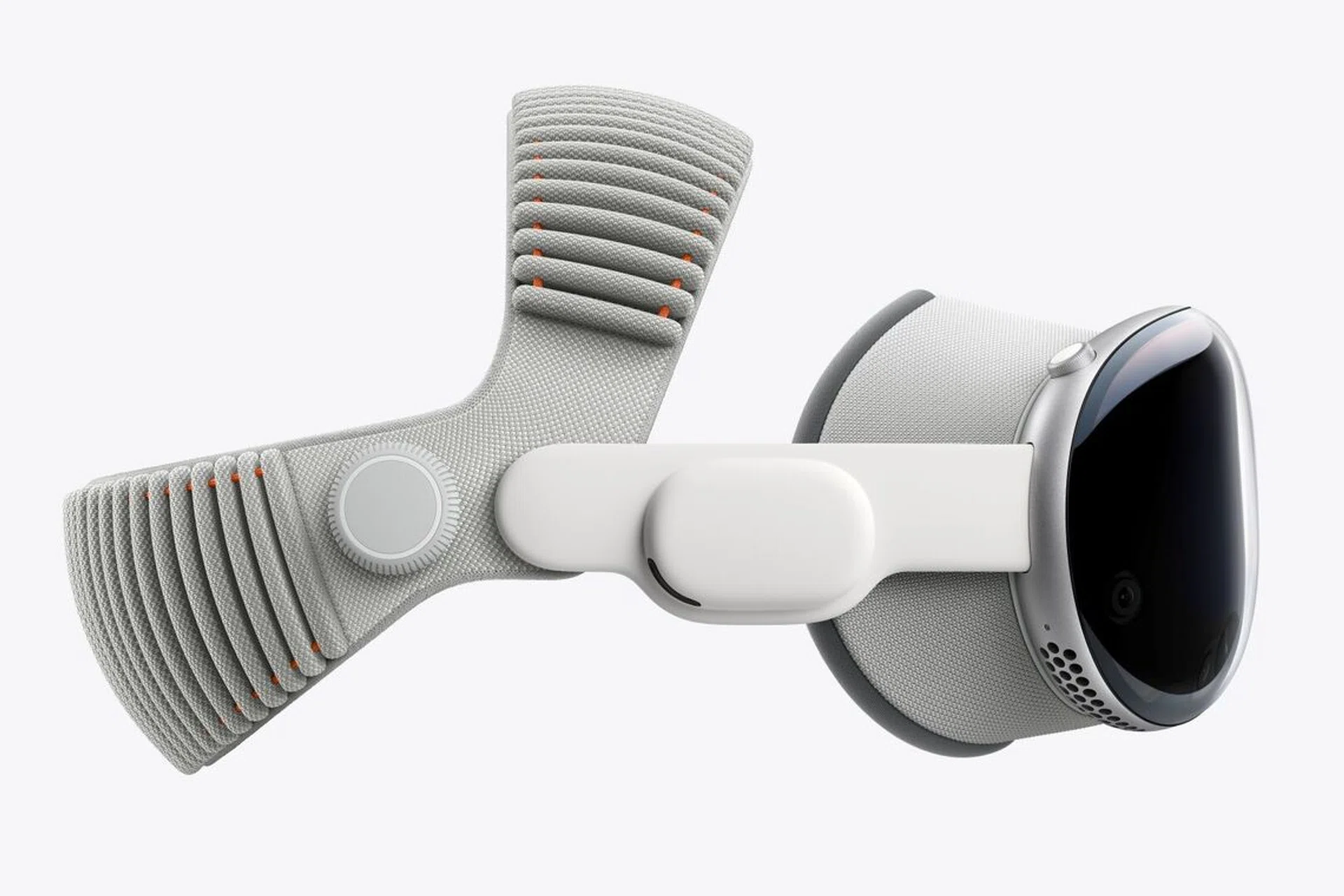Apple Vision Pro with the new Dual Knit Band