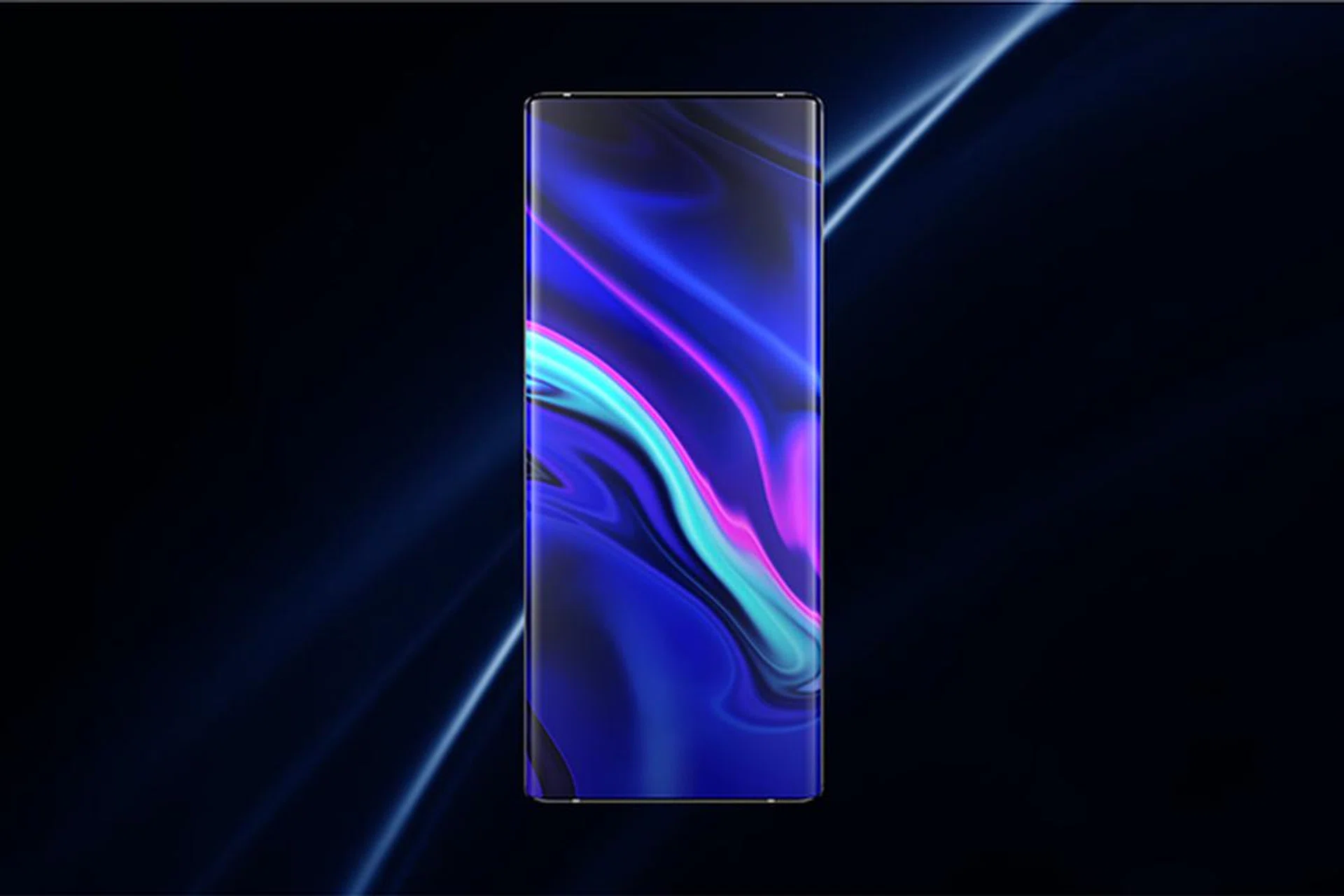 Vivo's new concept smartphone, the Apex 2020.