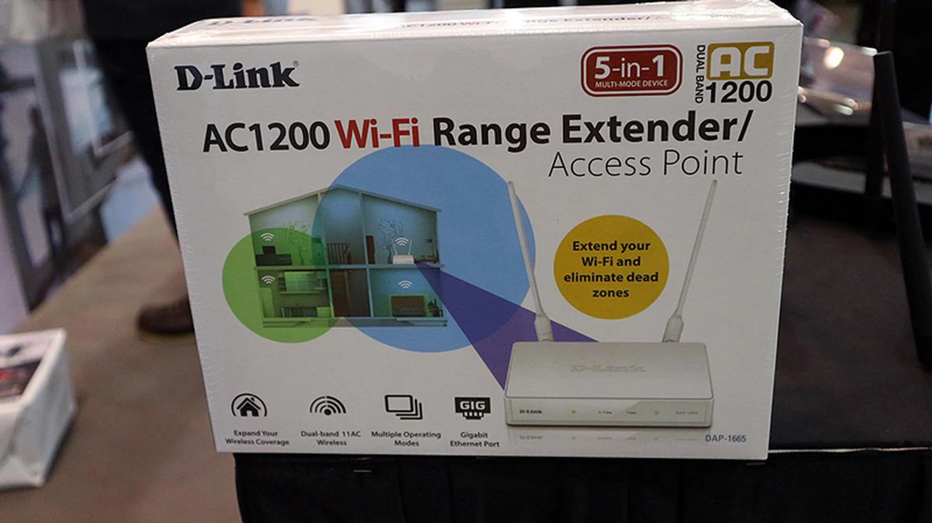 If your home needs a range extender for areas with weaker Wi-Fi connectivity, or if you need to feed wireless networks into a remote wired-only device, consider the D-Link DAP-1665 Wireless Dual Band AC1200 Access Point. It supports both 2.4Ghz and 5GHz bands with a combined speed up to 1200Mbps (300Mbps for the 2.4GHz band alone). Now it’s S$89 (U.P. S$109) and you can find it at Expo Hall 5, Booth 5083.