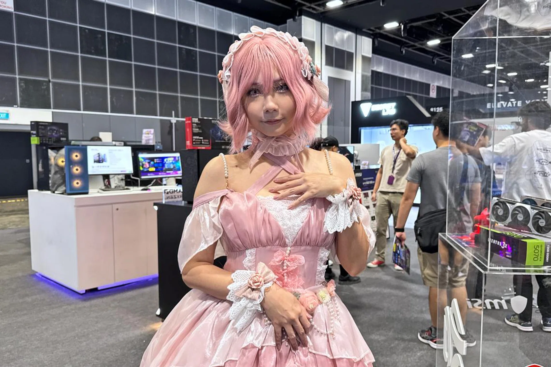 The highlight of IT Show 2025, besides the mobile and audio promotions. Photo: HWZ.