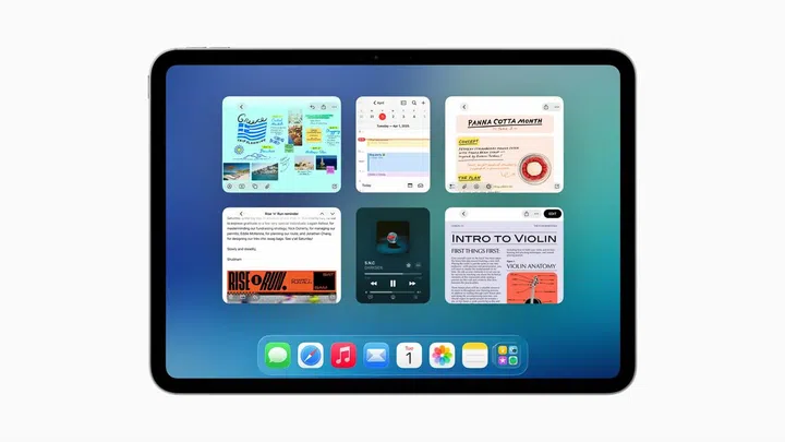 iPadOS 26 Exposé. Photo: Apple.