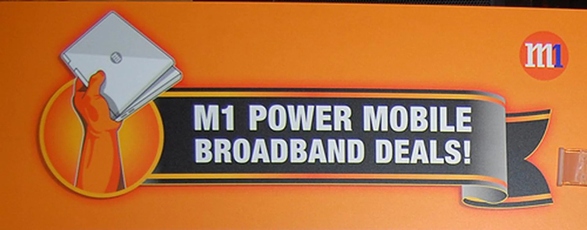 For great deals on broadband packages, be sure to pay M1 a visit.