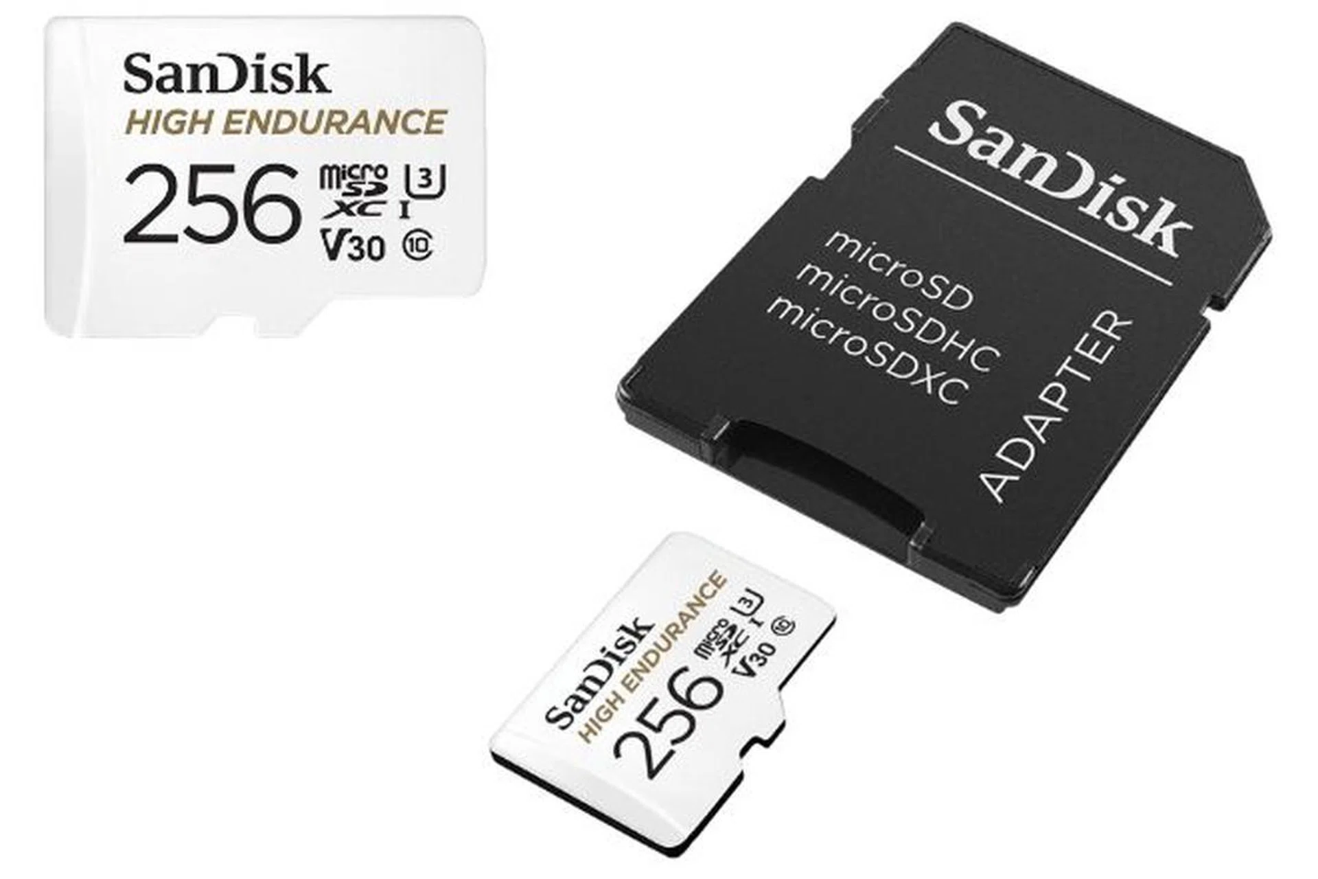 SanDisk High Endurance microSDXC Card, 256GB