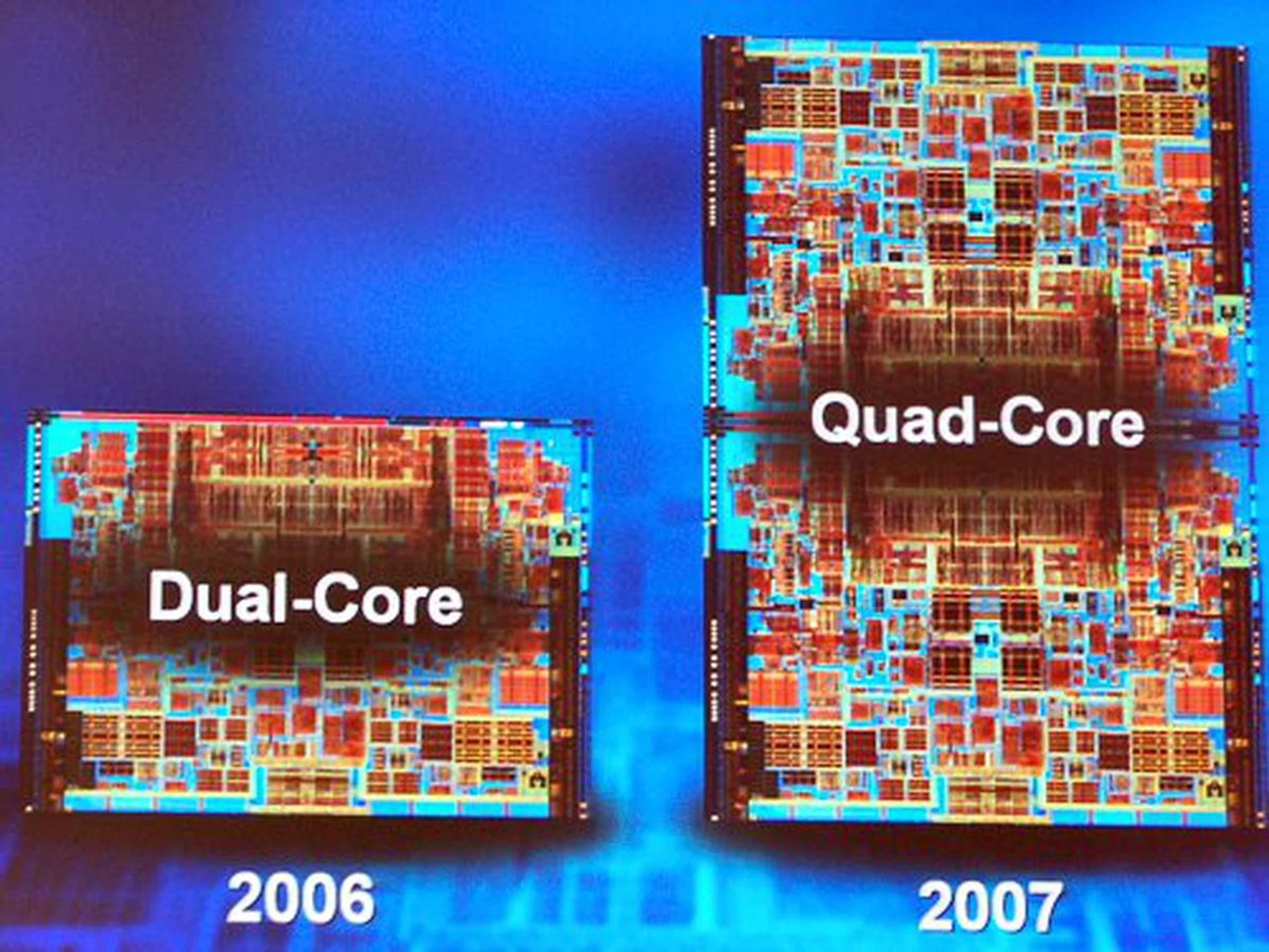 Quad core is not that far away.