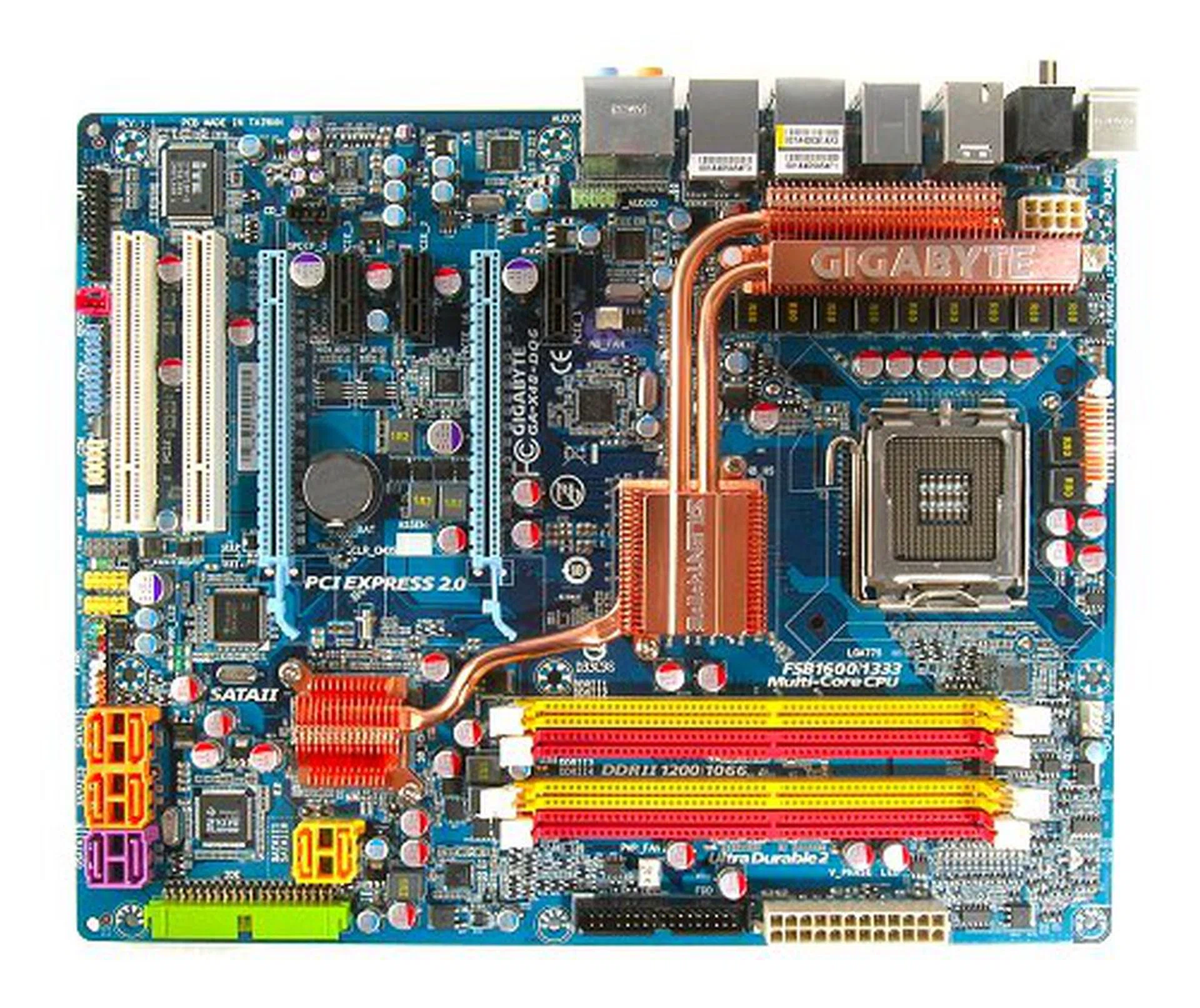 Gigabyte GA-X48-DQ6 motherboard.