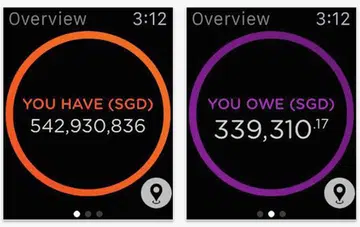 OCBC Apple Watch app