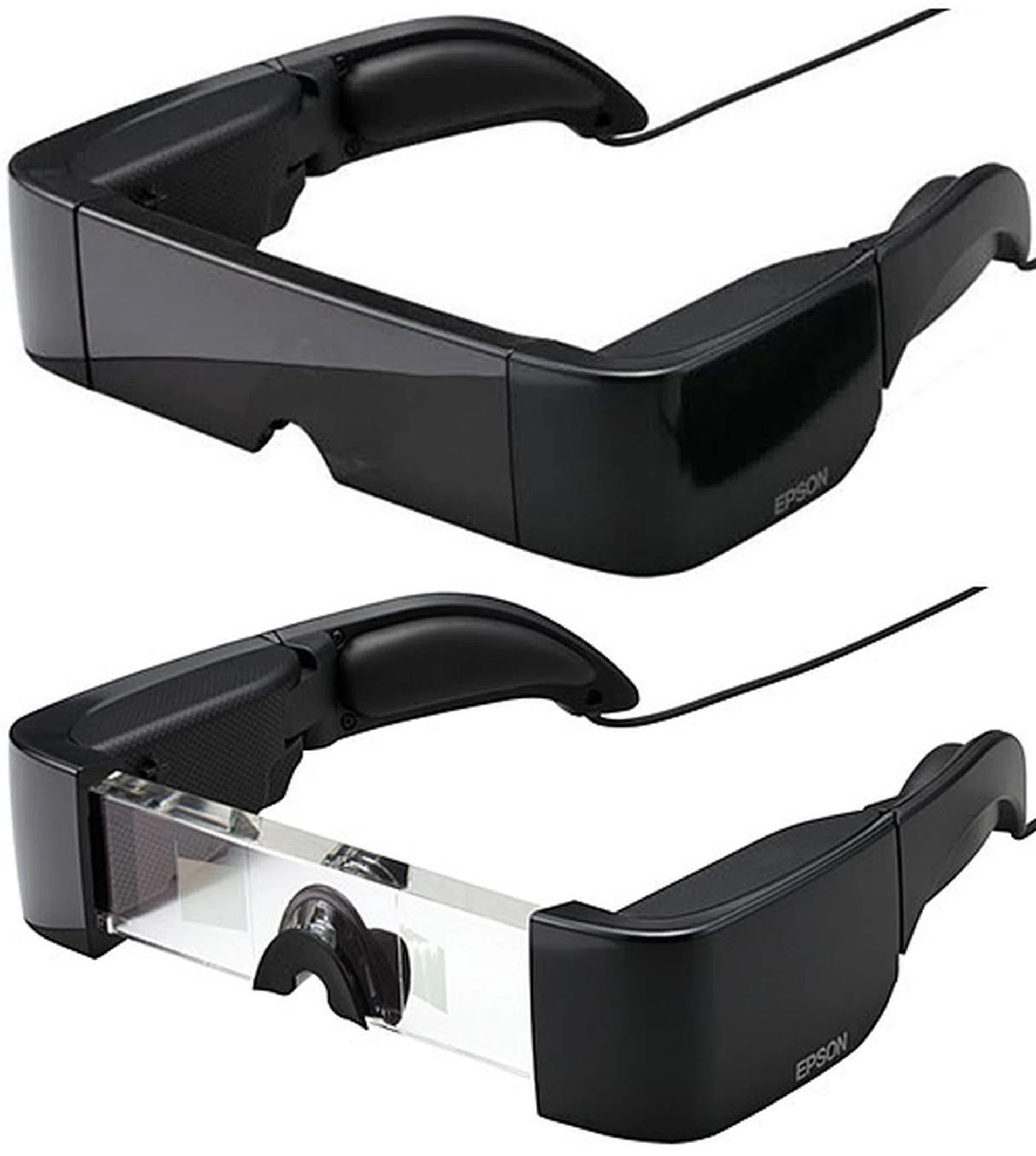 Above: Lens shade on. Below: Lens shade off. We prefer to keep the lens shade on as it allows us to focus better on the image. You might want to take it off if you're walking on the street so that you can see the surroundings better and indulge in the video you're watching at the same time.