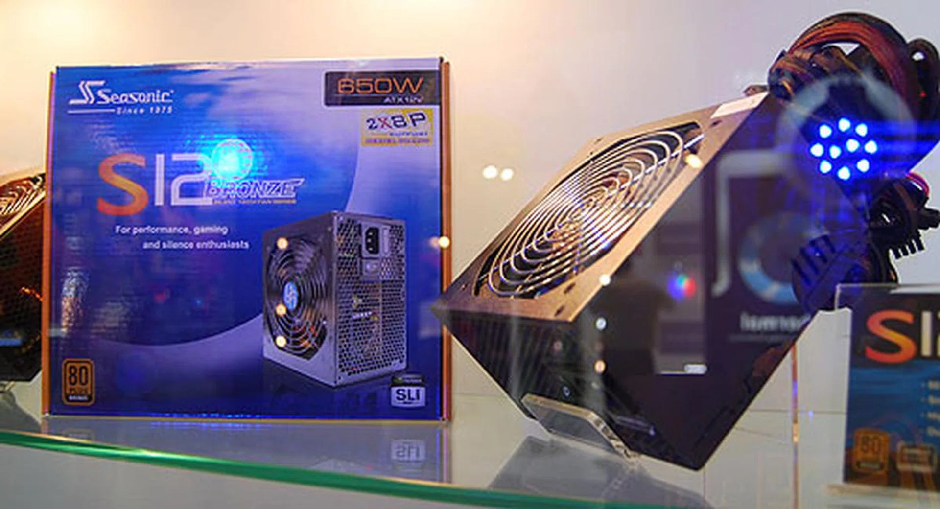  The Seasonic S12E Bronze is as its name suggest, 80 PLUS Bronze, with up to 88% efficiency. This model will also be released later this year.  