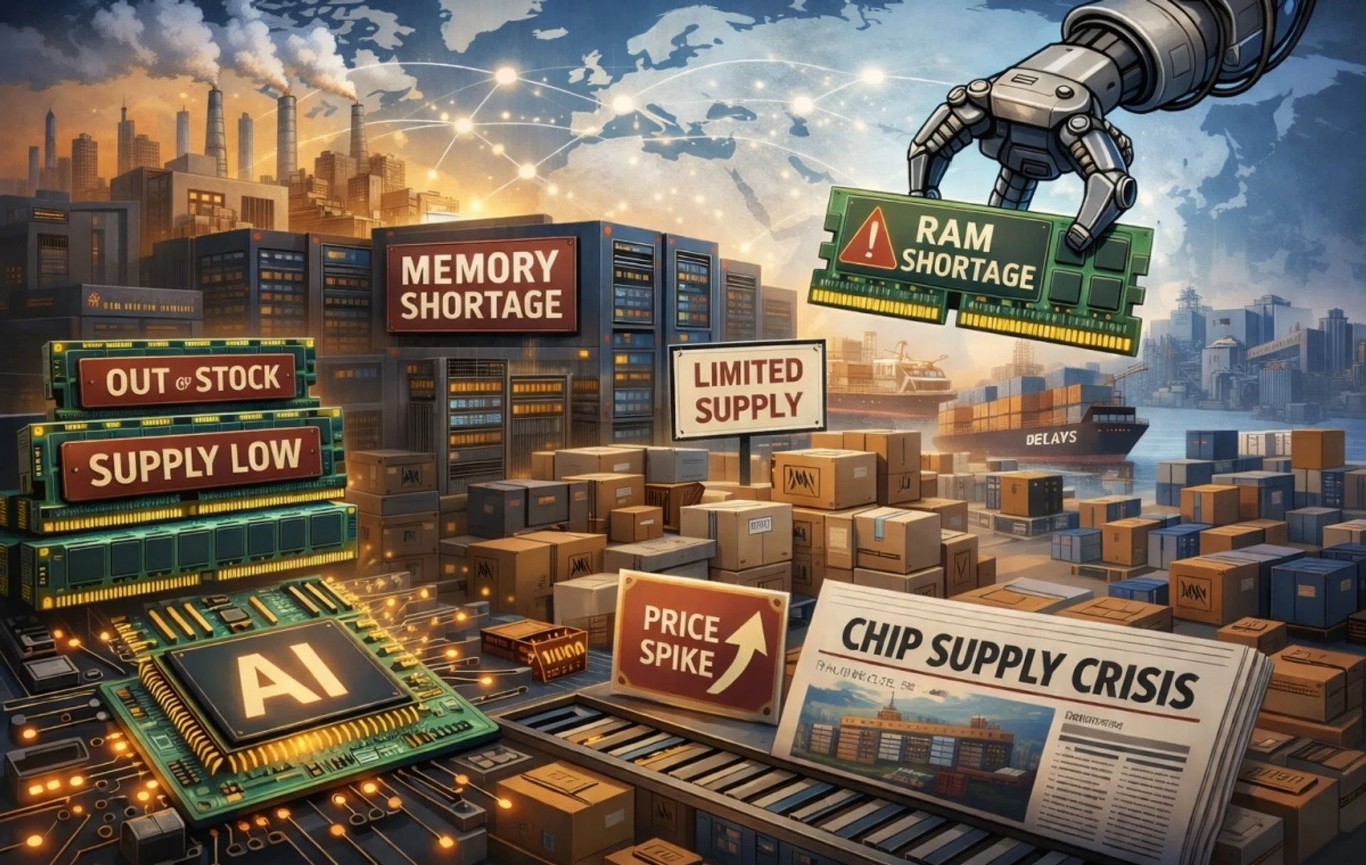 AI boom memory crisis