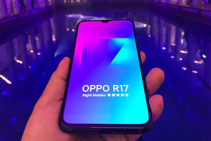 The R17 Pro has the same notch as the one on the regular R17.