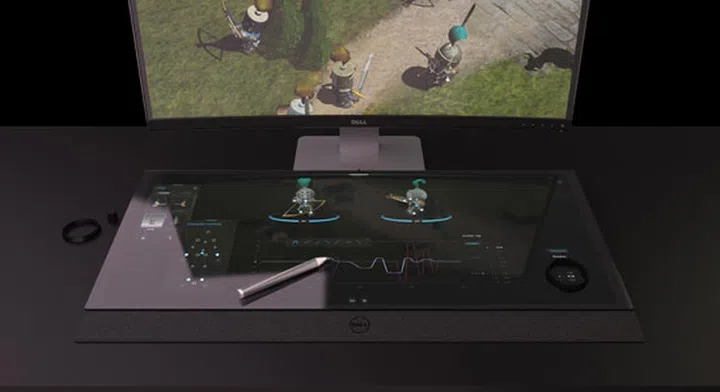 Imagine the possibilities if Dell worked with HP and combined the Smart Desk with HP's Sprout!