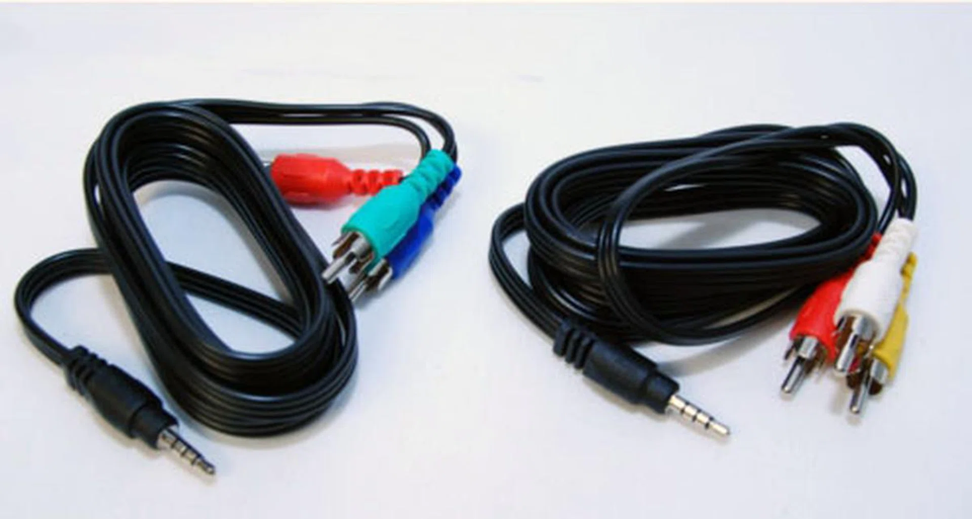 These are very 'special' break-out cables for composite and component connections. Do not lose them!