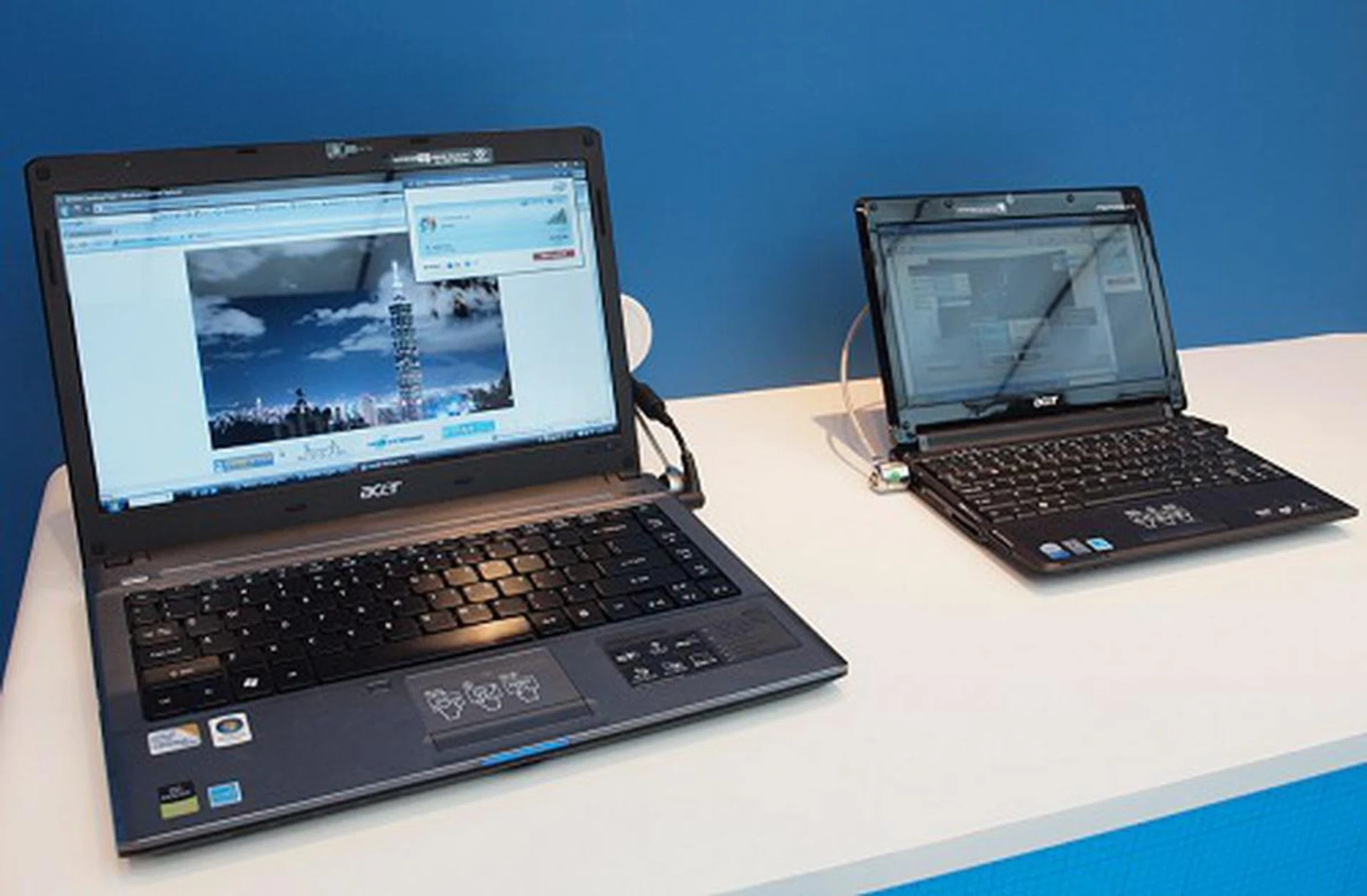  Acer Aspire 4810T and the Aspire One 531.  