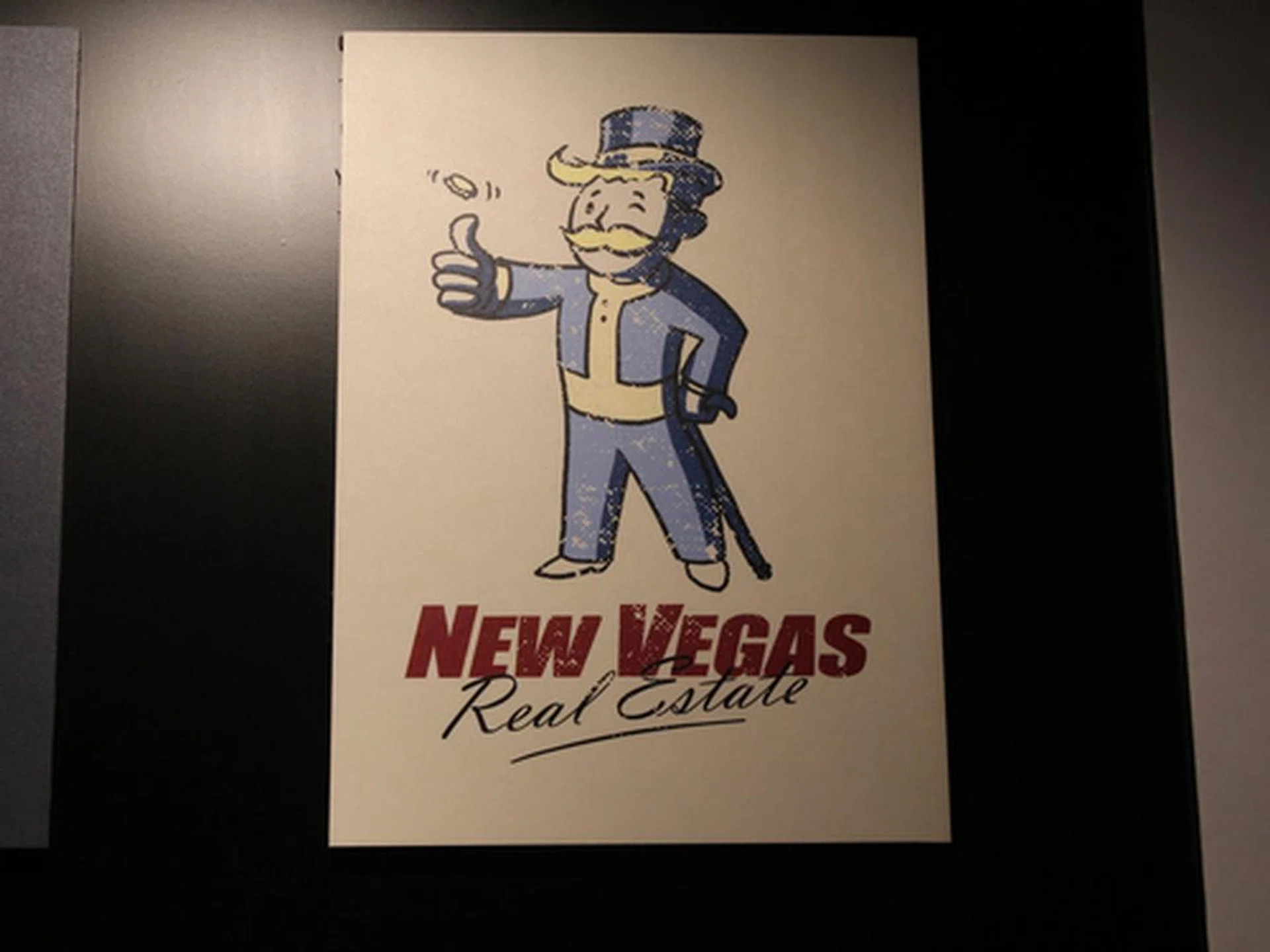 New Vegas might be an old game, but this poster's still cool.