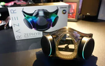 Is this how an air purifier mask in the future might look like?