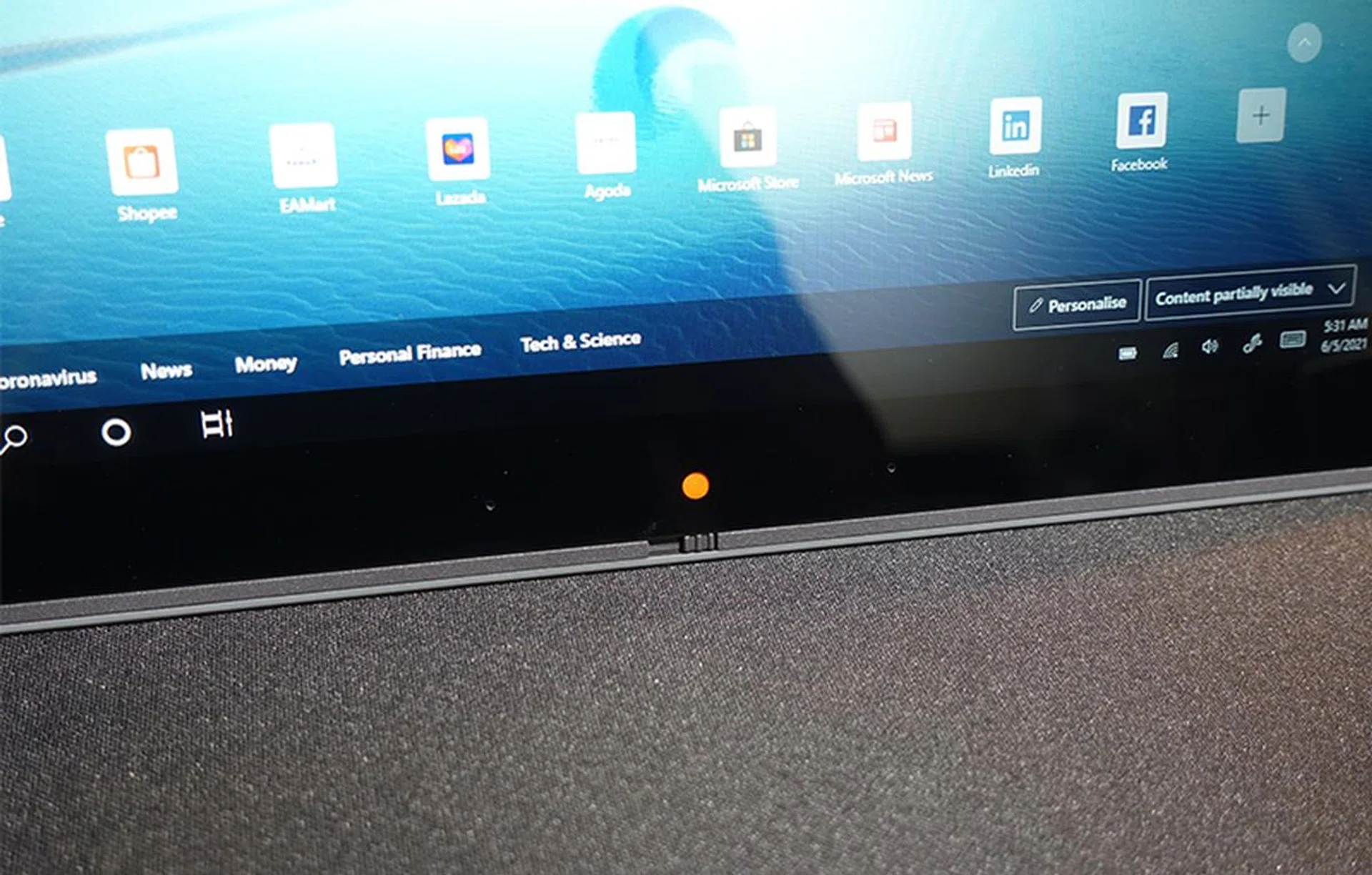 There's even a privacy shutter for the webcam.