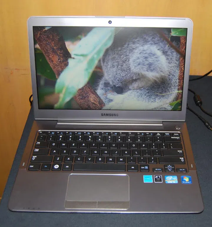 The 1.43kg, 13-inch Samsung Series 5 Ultra notebook.