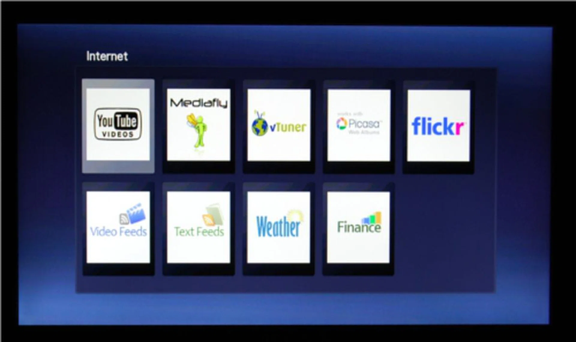 No browser but hey there's YouTube! Can't really complain huh?