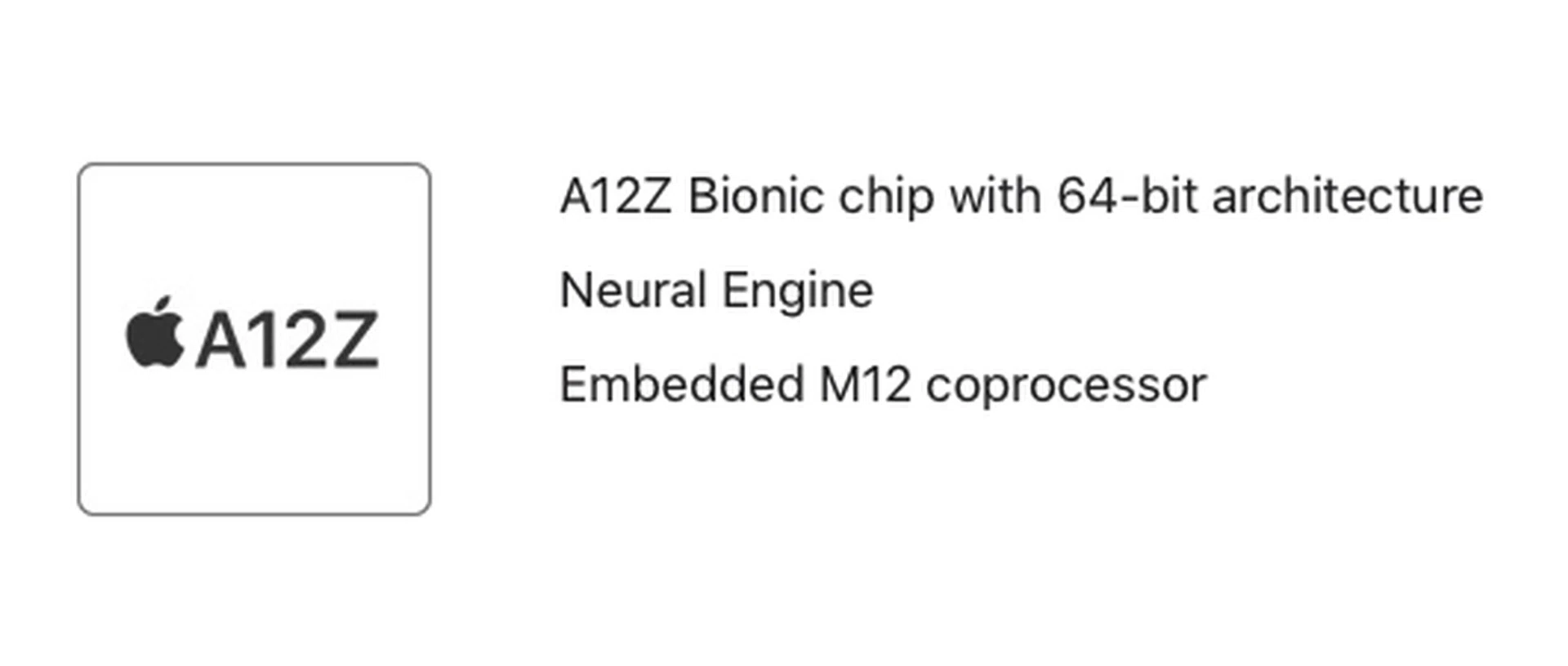 Its name suggests it's based heavily on the A12X Bionic found in the last generation iPad Pro.