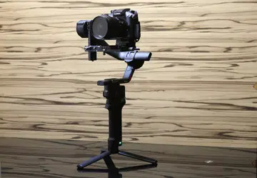 The DJI RS4 Pro all kitted out and ready for action.