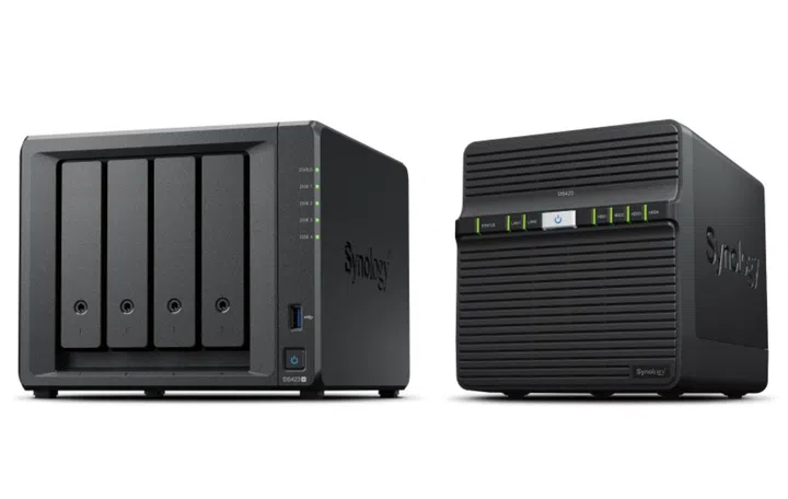 The DS 423+ looks very much like a regular NAS. Image source: Synology. 
