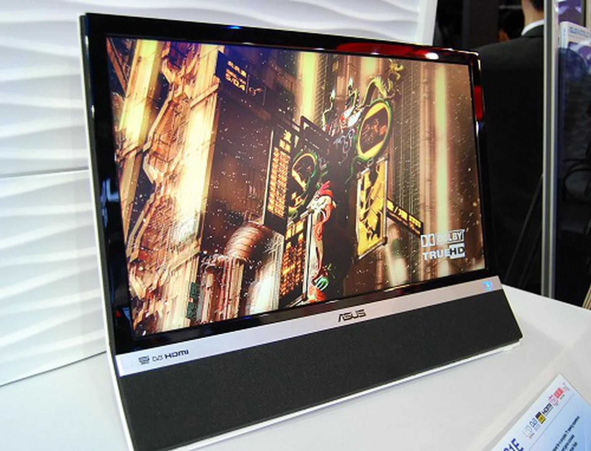This is a cousin to the above monitor, but this 22S1E doubles up as a TV with a built-in tuner. Plenty of I/O ports and dual 3W speakers make this a slim and modern TV monitor consideration.
