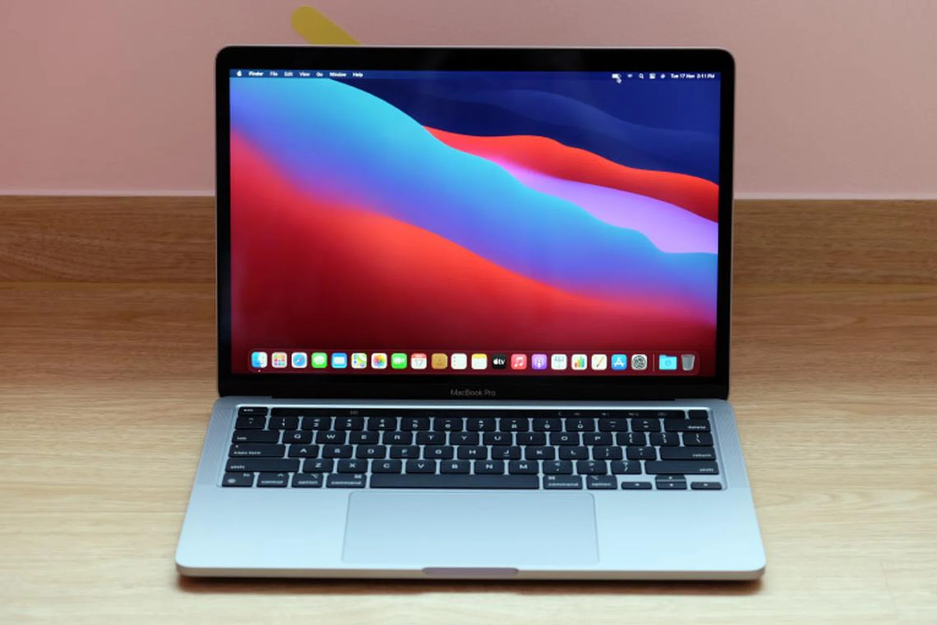 Though the bezels are thick, the 13.3-inch Retina display is technically superb.