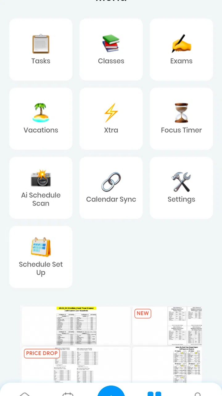 Screenshot of myStudyLife