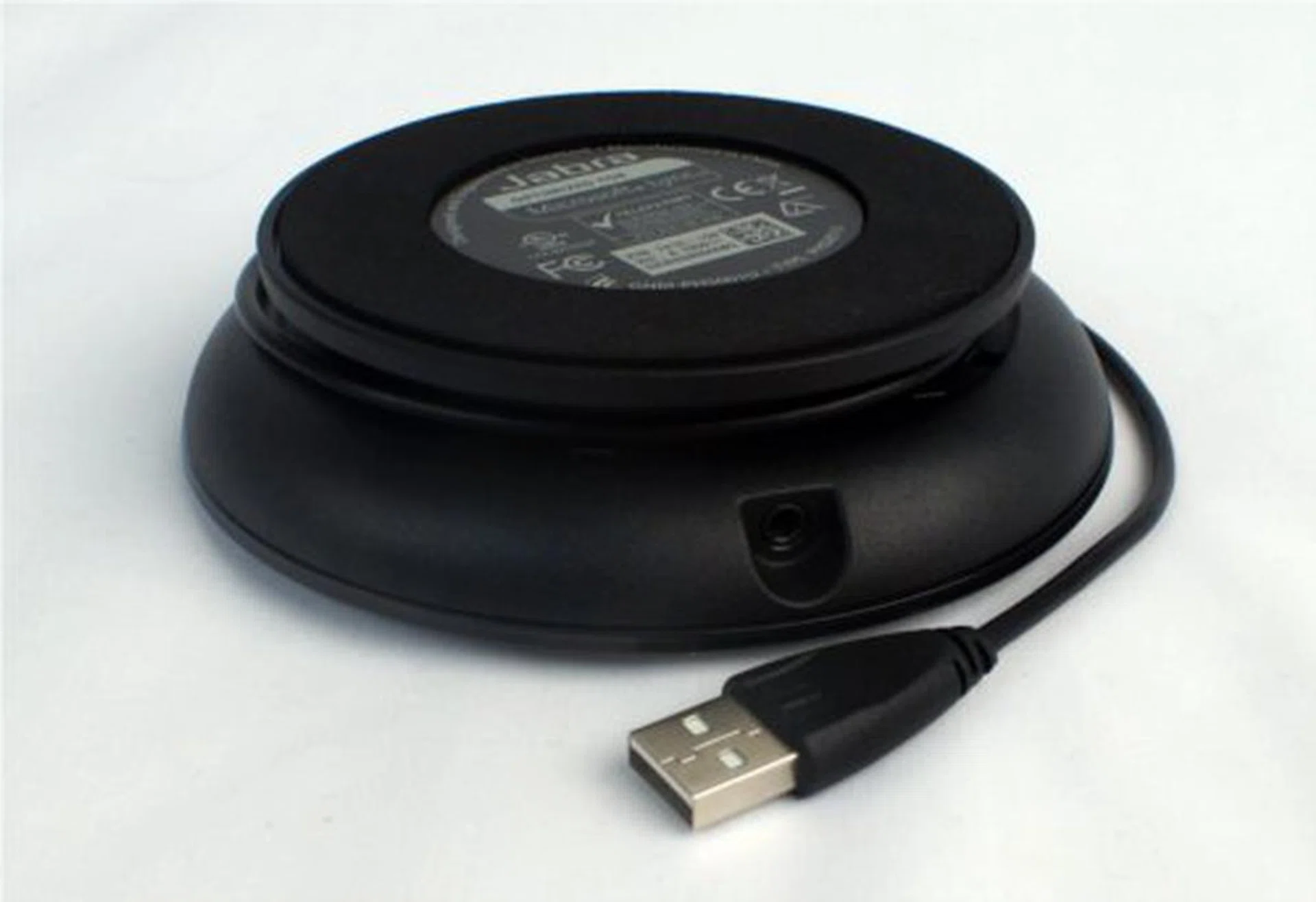 The 3.5mm jack is intended for use with headsets. Also, you can coil and stow the cable when it is not in use.