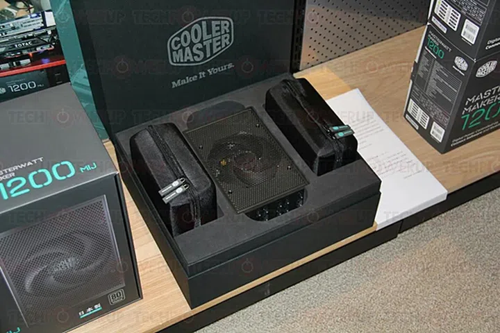 The Cooler Master MasterWatt Maker 1200 MIJ. (Image source: techPowerUp)