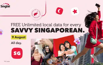 From Singtel's official Facebook page.