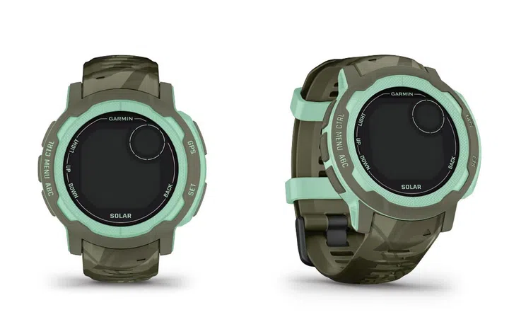 The Zoro-inspired 53g Instinct 2 Solar. (Image source: Garmin)