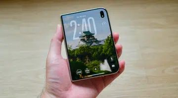 Apple iPhone Duo handheld.