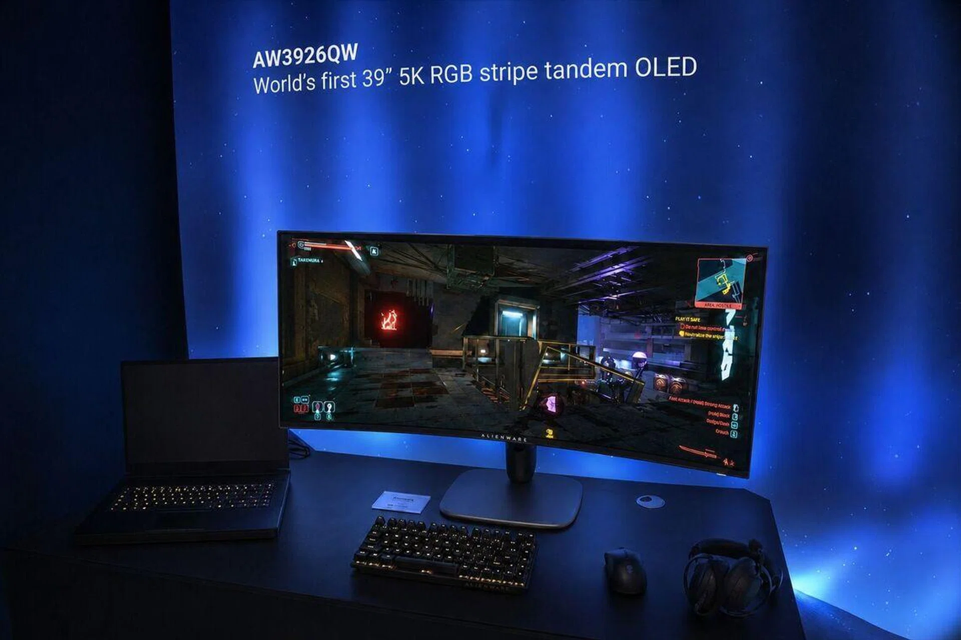 Alienware 39-inch 5K OLED at Computex
