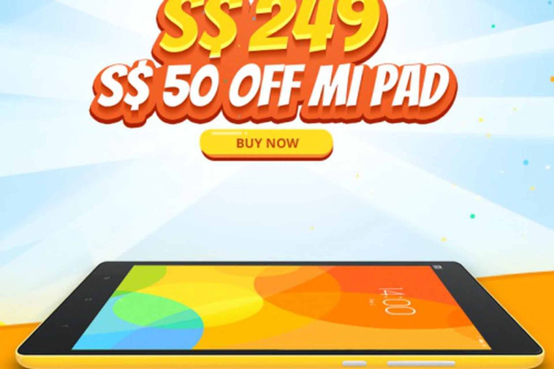 Image source: Mi Singapore's Facebook Page