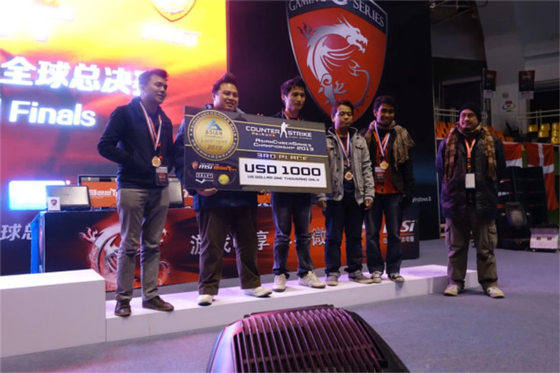3rd place: Team LZ (Malaysia).